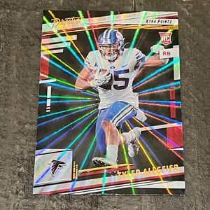 2022 Prestige Tyler Allgeier Rookie Xtra Points Sunburst Parallel #357